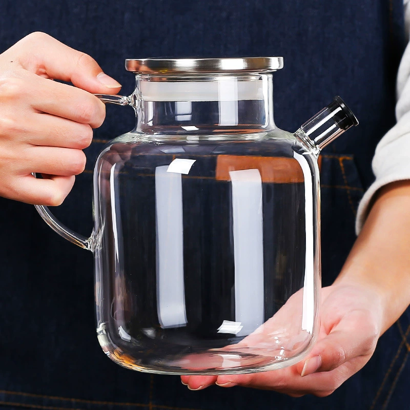 Оптовая стеклянная винная бутылка 3 кг пустая винная бутылка акация деревянная крышка высокого класса уплотнительный женьшень зеленая слива фермент игристое вино специальная банка