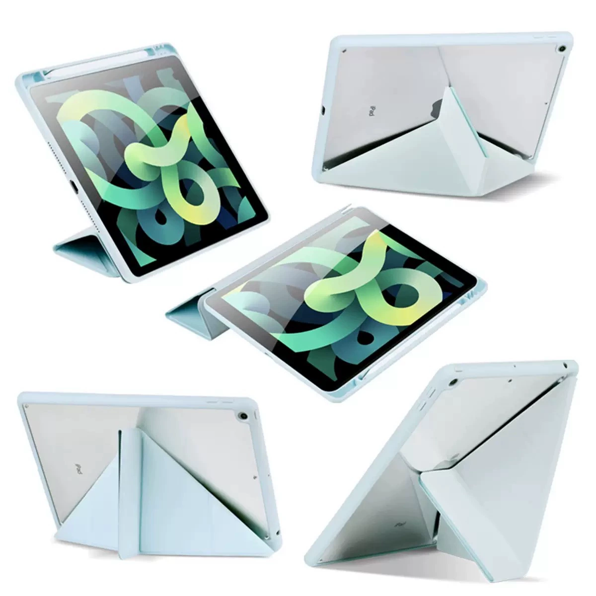 Новый iPad 10 поколения защитный чехол pro11 акриловый нижний чехол Y-образной складыванием с держателем для ручки Air4/5/6 планшет защитный чехол