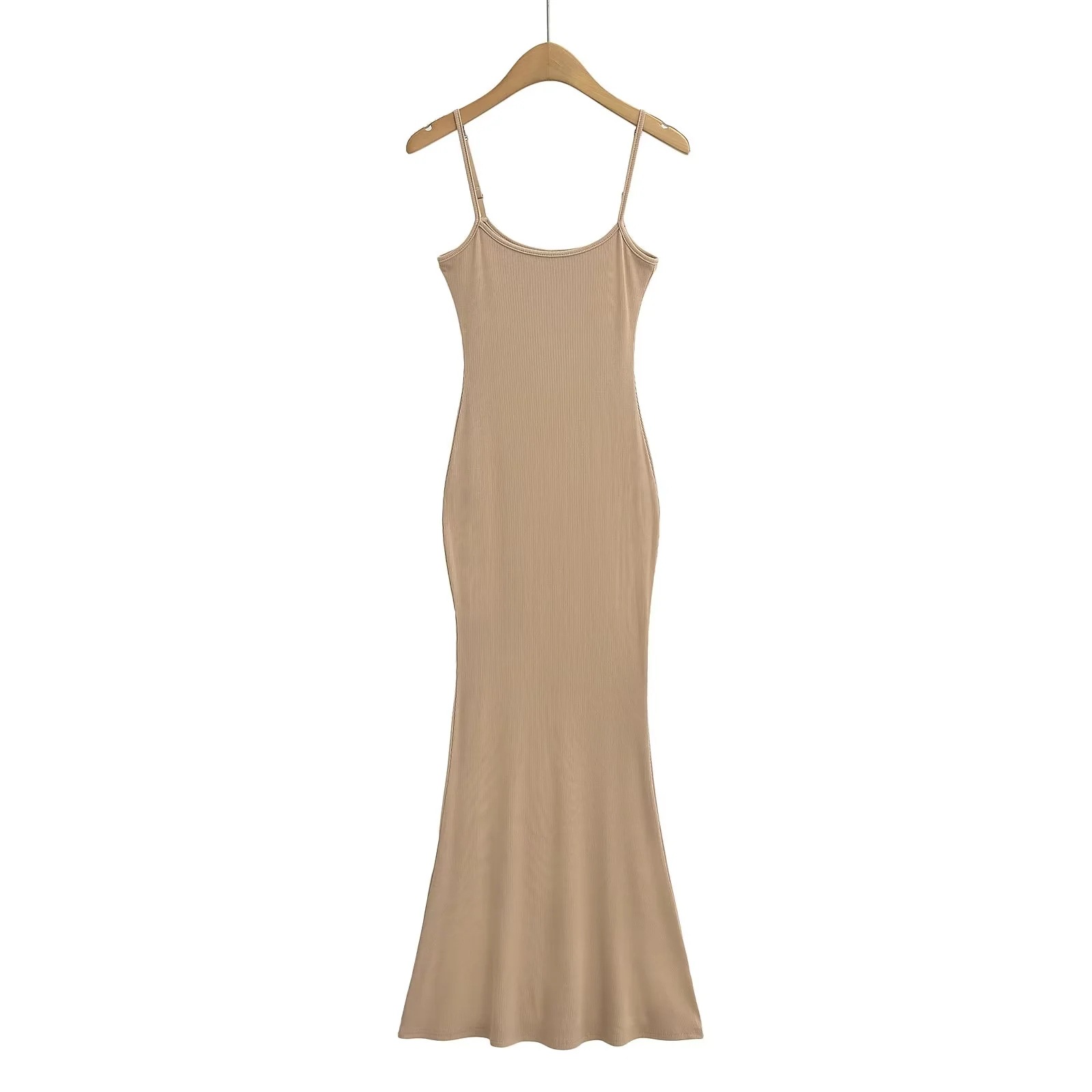 Women's Strap Dress Sexy Strap Backless Sleeveless Solid Color Maxi Long Dress Daily display picture 21