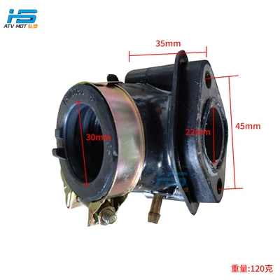 Pedal off-road motorcycle accessories Hava qəbuledici borular - gy6-125150cc