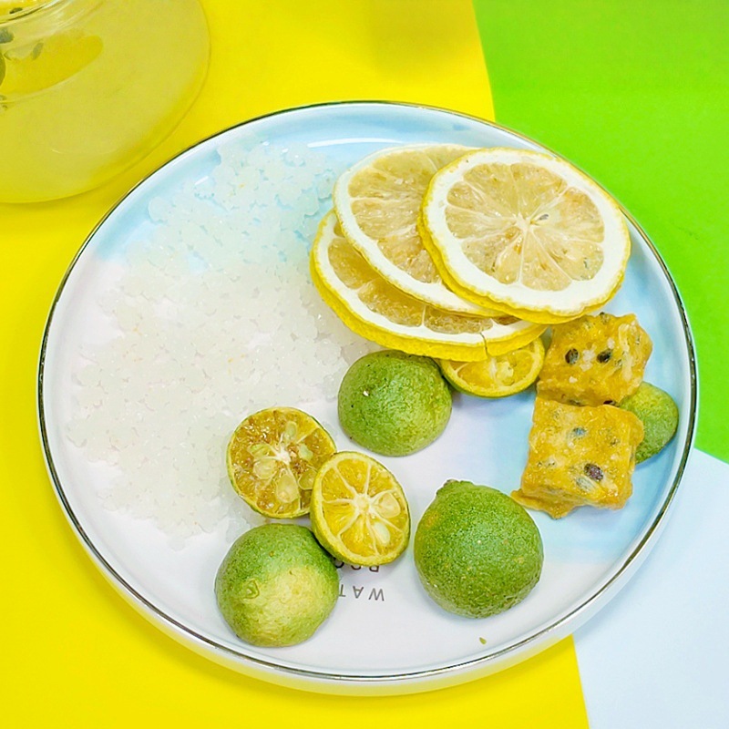 Green Kumquat Lemon Passion Fruit Tea Individually Packed Cold Brew Fruit Tea Blend key features