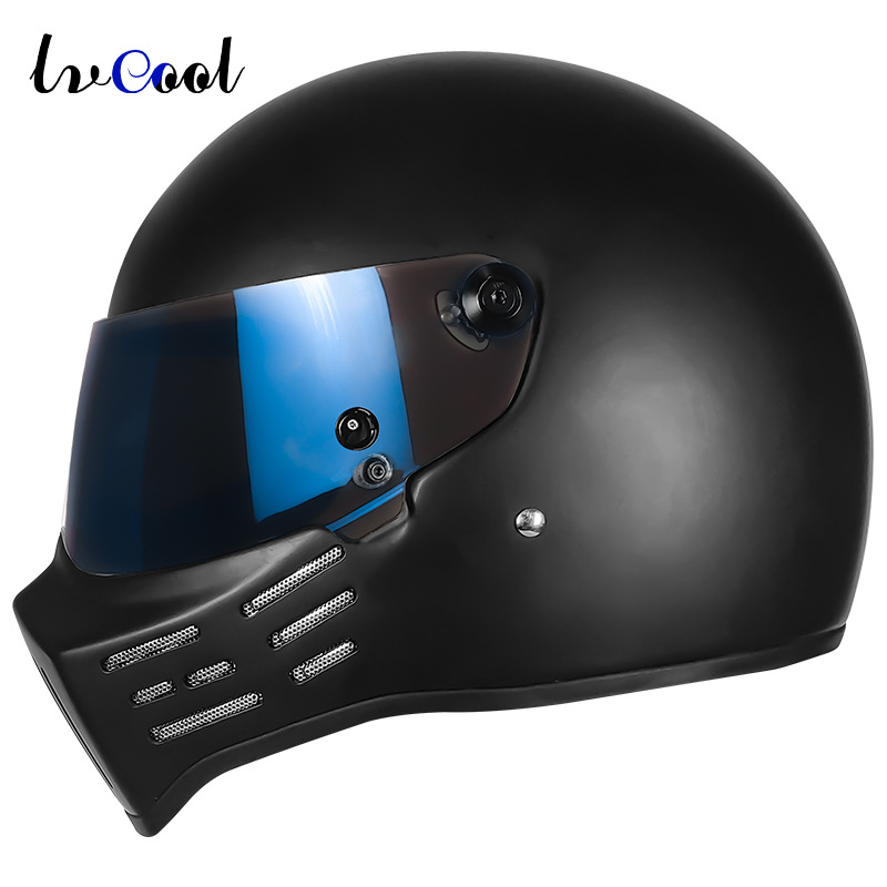 Comercio exterior retro casco completo casco de la motocicleta fábrica de crucero casco de la motocicleta Four Seasons universal entrega transfronteriza