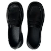 Black leather shoes (take the remarks size)