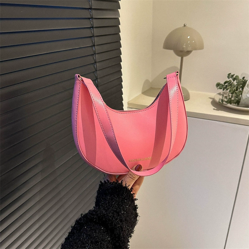 Handheld one-shoulder bag, small spring–summer compact design, 14×3.7×11.3 cm