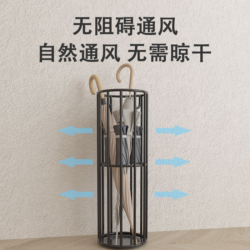 雨伞收纳架雨伞桶家用门口放伞架子落地伞架加高置物架瑜伽垫收纳|undefined
