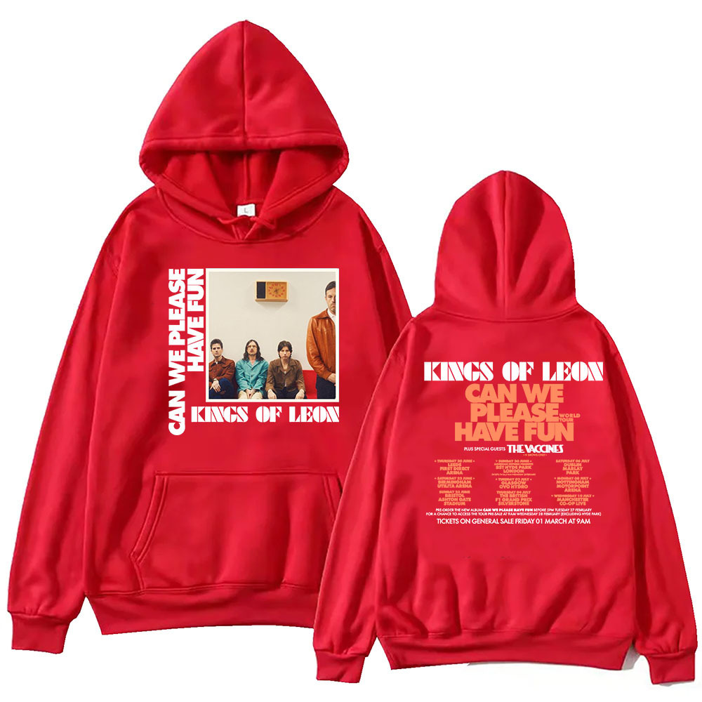 Can We Please Have Fun Kings Of Leon Hoodie Harajuku Hip Hop