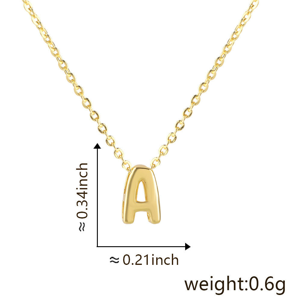 2g Weight Pendant Jewelry Making Type 5.5*8.4mm Jewelry Making Size DIY Jewelry Accessories Classification 1 Piece Quantity Copper Material Letter Pattern All Seasons Season Polished Finish Plating Design Simple Style, Classic Style Style 1 Piece 5.5*8.4mm Copper Letter Polished Pendant DIY Jewelry Accessories 3