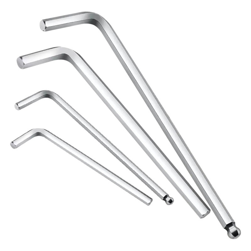 Alargada de cabeza de bola hexagonal llave de tipo L traje hexagonal universal hexagonal herramienta de combinación