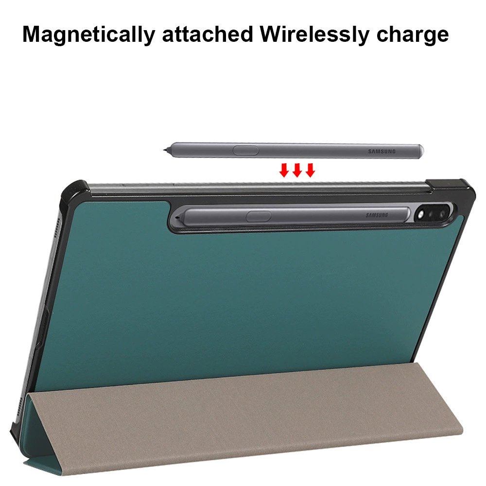 Трёхслойный чехол (Samsung Tab S8 X700 X706, Tab S7 T870 T875) — защитный чехол 11″ с отсеком для стилуса