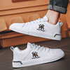 new pattern Low Trend skate shoes man NY Yankees British style Trendy shoes 2021 new pattern ventilation Versatile White shoes
