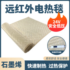 メーカー直販グラフェン遠赤外低圧24V/36V発熱均一グラフェン電気毛布理学療法ブランケット
