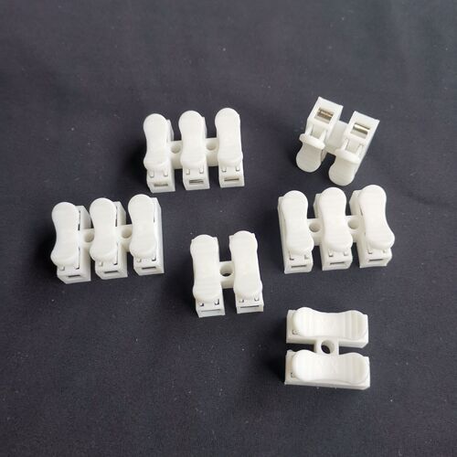 Two-position one-to-four terminal block push-type terminal block flame-retardant plug-in tubular terminal block CH-2 self-locking