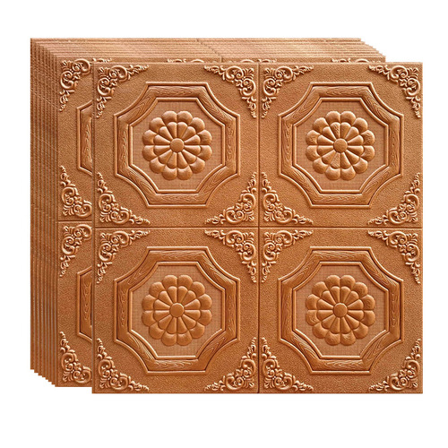 Waterproof and moisture-proof 3D three-dimensional self-adhesive wall sticker wallpaper living room bedroom TV background wall decoration sticker foam wallpaper