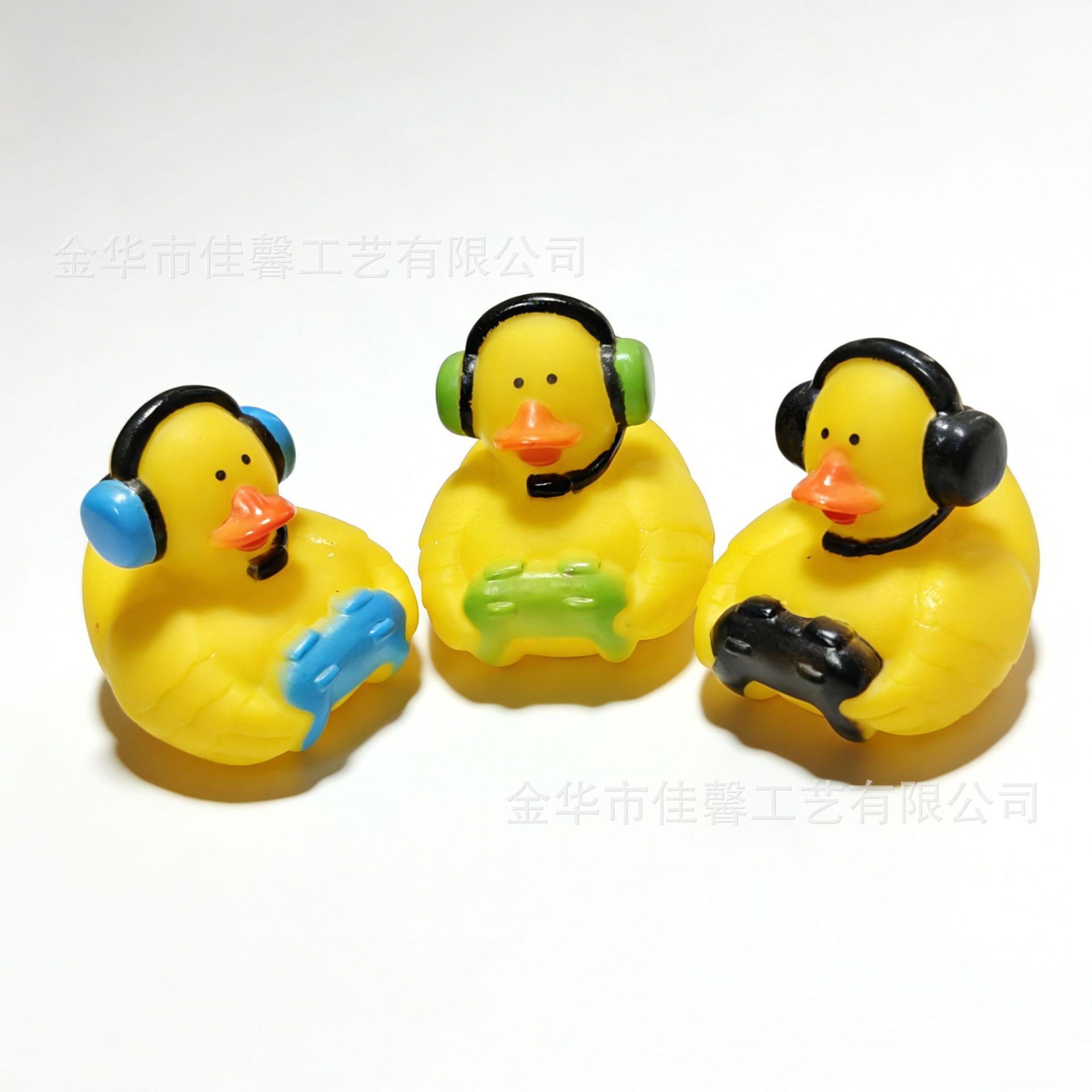 Cross-Border New Product Bath Toy Duck Wholesale Vinyl Grip-And-Squeeze Stress-Relief Little Duck Children's Water Play Toy Duck