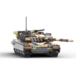 MOC�eľ܊�� T-72 M1̹��ģ��С�w��ƴ�b�eľ������b�羳 112323