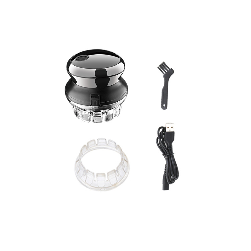 Kemei eléctrico cortapelos platillo volador KM-887 cabeza óptica portátil de 360 grados de rotación de cuerpo completo lavado eléctrico Clipper