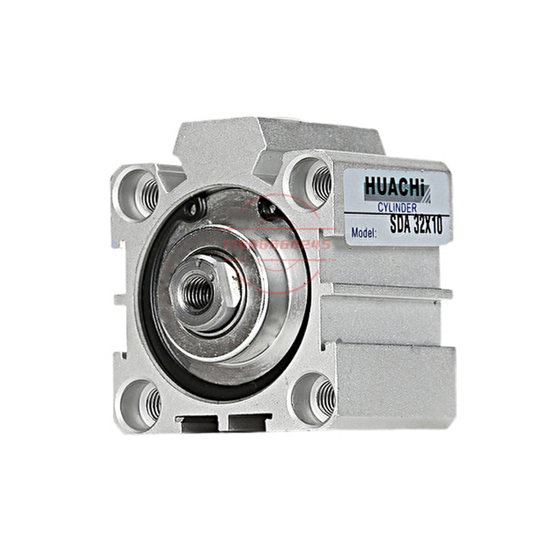 薄型气缸HUACHI方型气缸CYLINDER Model：SDA32X10 SDA125*100