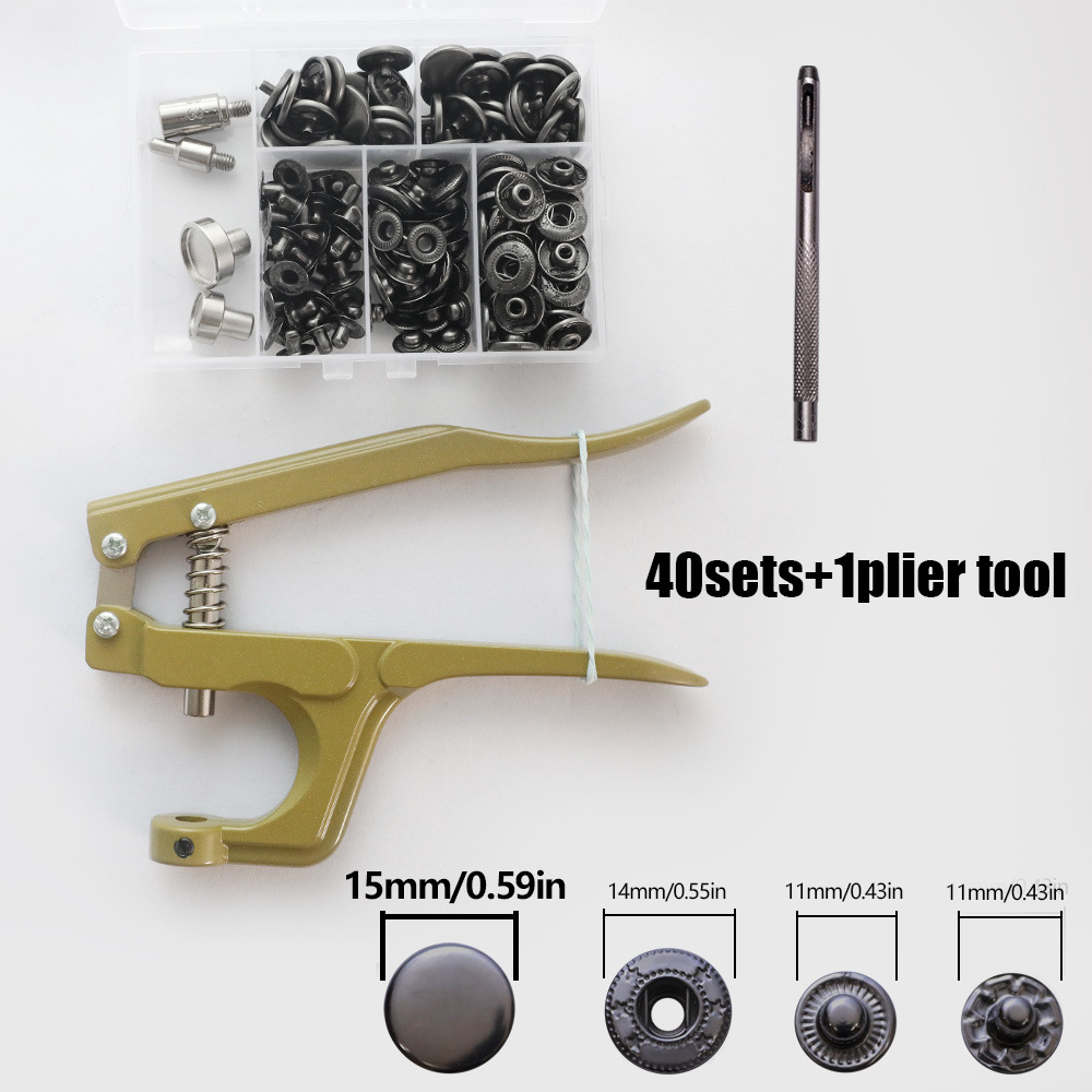 Botones ocultos para ropa