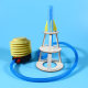 Science and Technology Small Production DIY Homemade Rocket Physics Science Experiment Equipment Foot Rocket Science and Education Toys