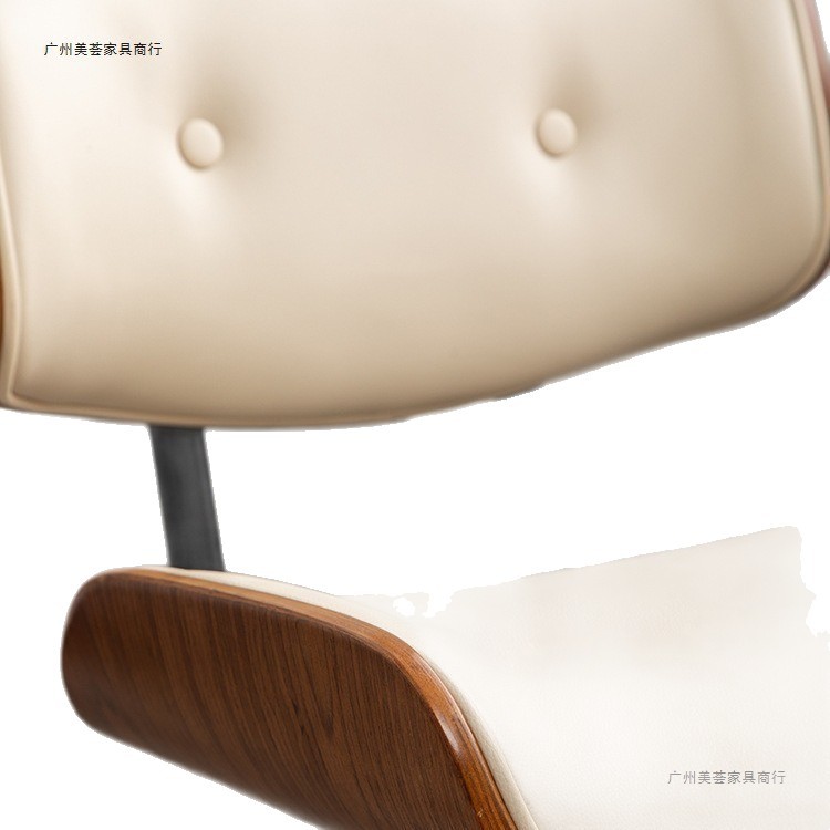 Silla de computadora de lujo ligera silla de escritorio de dormitorio pequeña silla de escritorio de madera maciza silla giratoria confortable silla de elevación silla de oficina