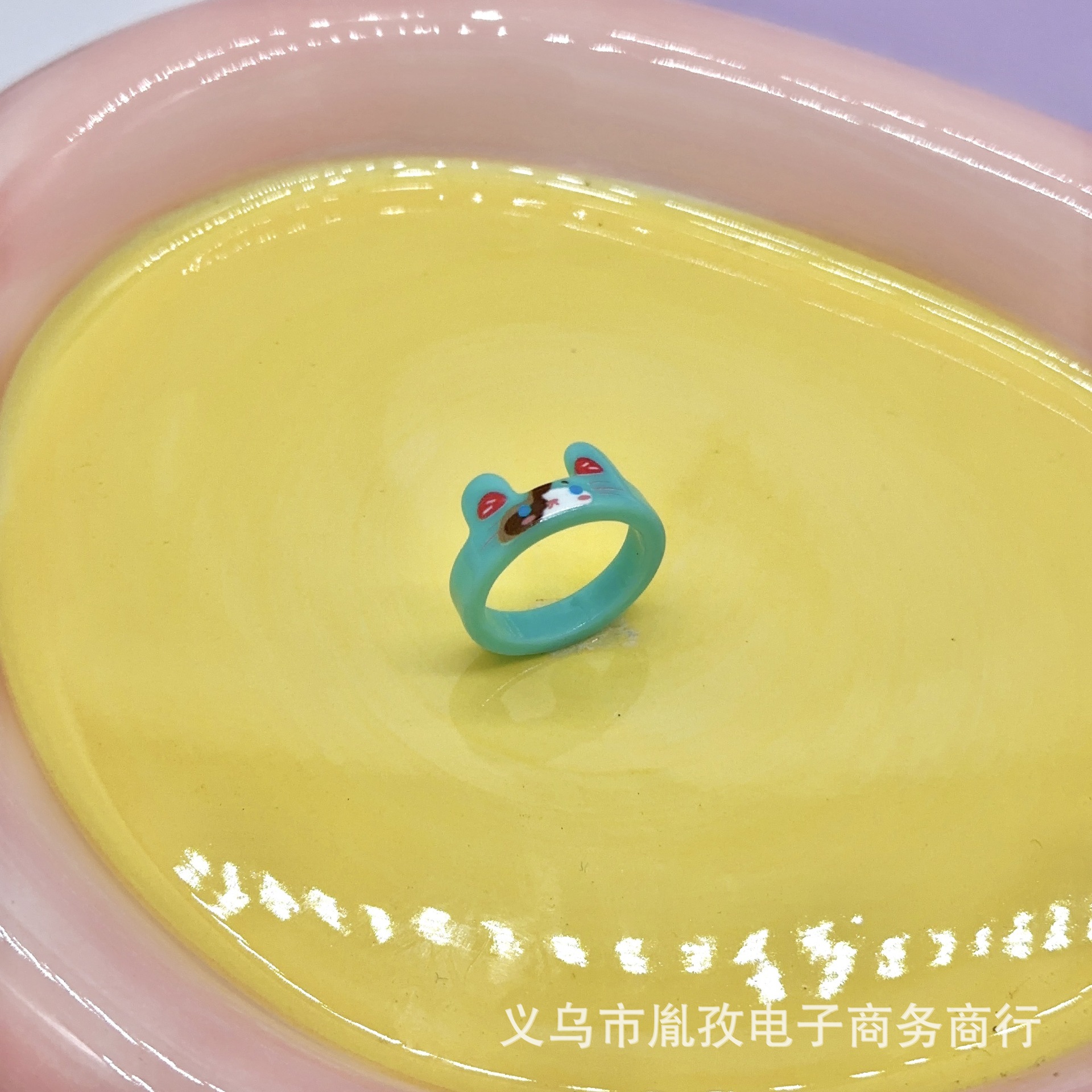 Nuevo anillo de muñecas, anillo de gato, anillo de personalidad encantador con un diseño único de nicho