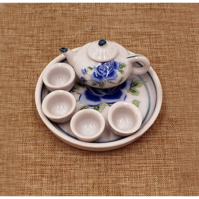 功夫茶具套装过家家玩具茶壶仿真迷你童子茶具套装陶瓷工艺工厂批|undefined