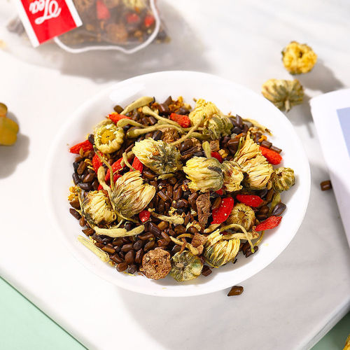 Chrysanthemum, cassia seed tea, wolfberry tea bag, late night tea, burdock root, honeysuckle tea, herbal tea, drop shipping
