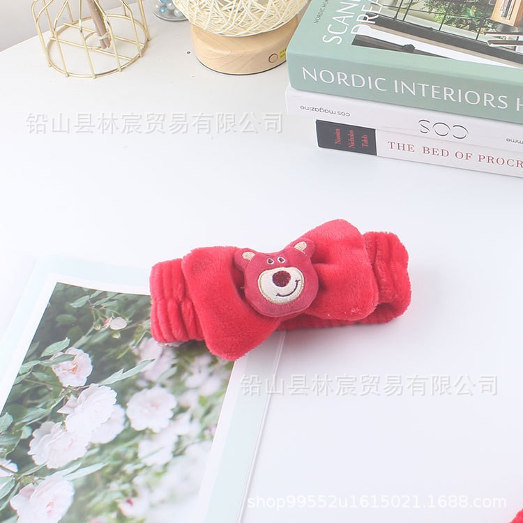 Cinta para el cabello prensado para el lavado de cara de otoño e invierno, cinta para el cabello linda, diadema antideslizante dulce, diadema, tocado