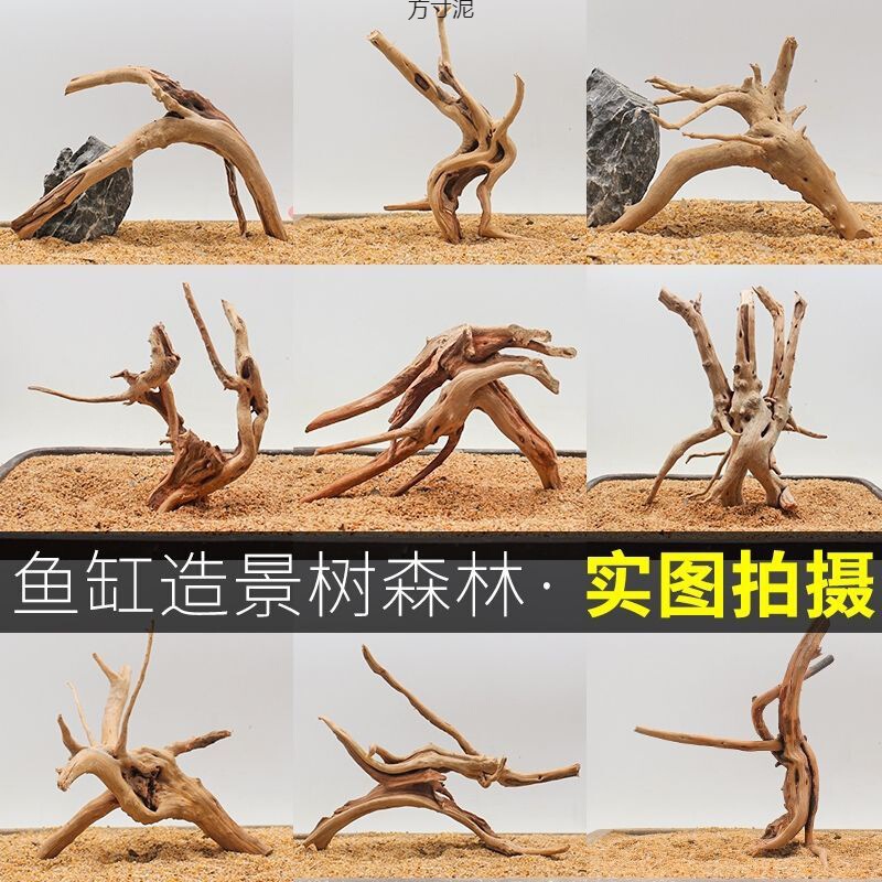Fish Tank Landscaping Azalea Root Sunken Wood Landscaping Tree Root Perch Root Branches Snake Climbing Branches Tree Frog Climbing Wood Interior Wholesale