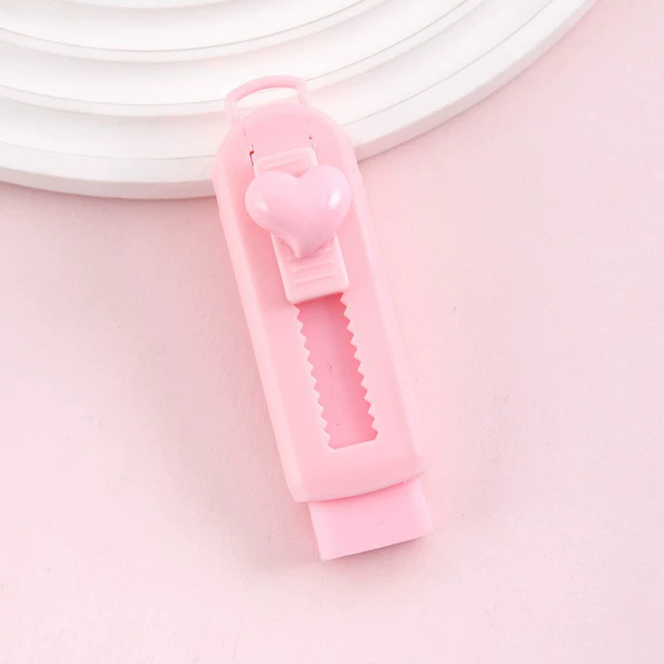 Push-pull rubber/love style-pink