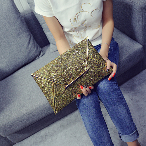  New Arrival European & American Vintage Envelope Bag: Sleek, Casual Clutch—Versatile, Elegant Handbag for Cross-Border Women