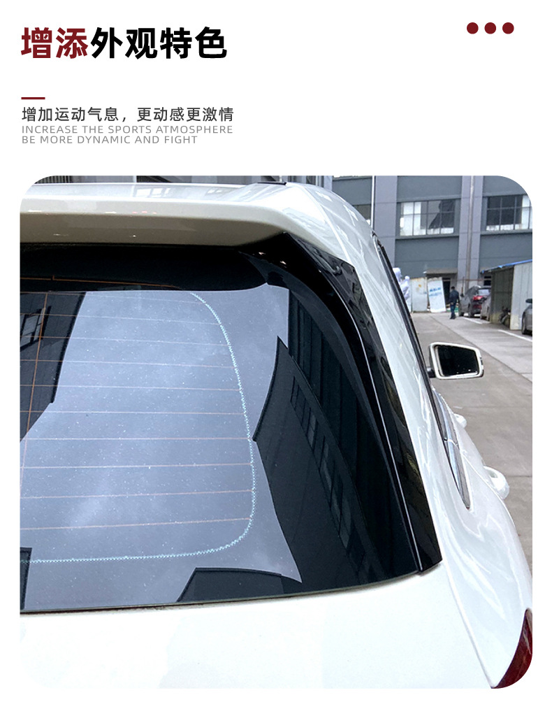 Suitable for Mercedes-Benz B-Class W246 B180 B200 B260 2012-2018 Side Wing Spoiler Car Sticker Exterior Modification
