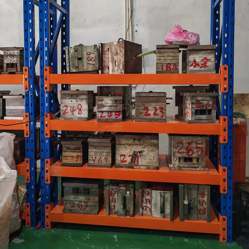 Estante de acero pesado para almacén, múltiples capas y extraíble