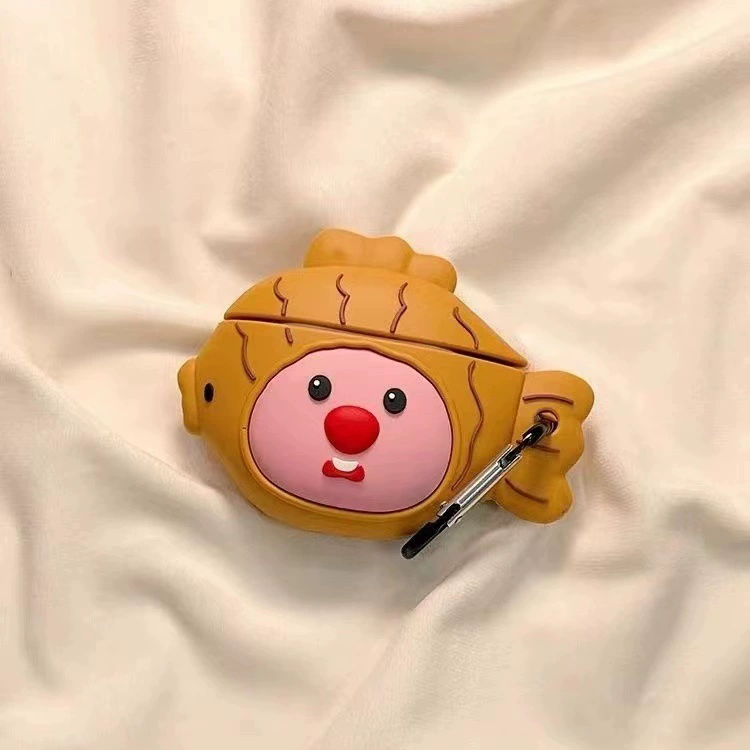 Apple, wireless cartoon silicone creative cute protective case, iPhone3