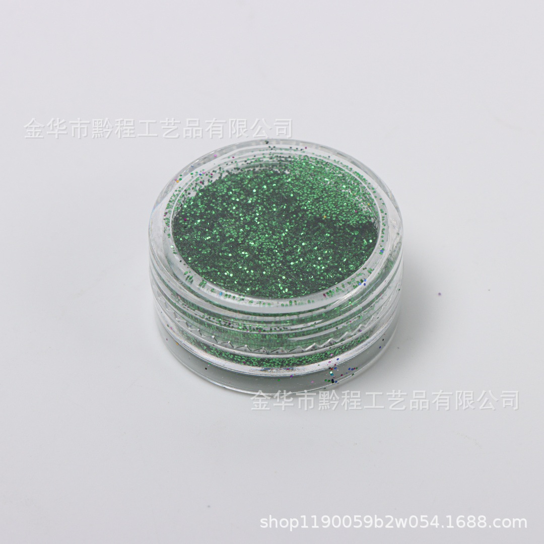 Fábrica al por mayor de caucho de goteo de pegamento polvo de cebolla dorada sequinilla hecha a mano DIY joyería de manicura 3 g / botella material de decoración de polvo flash image 19