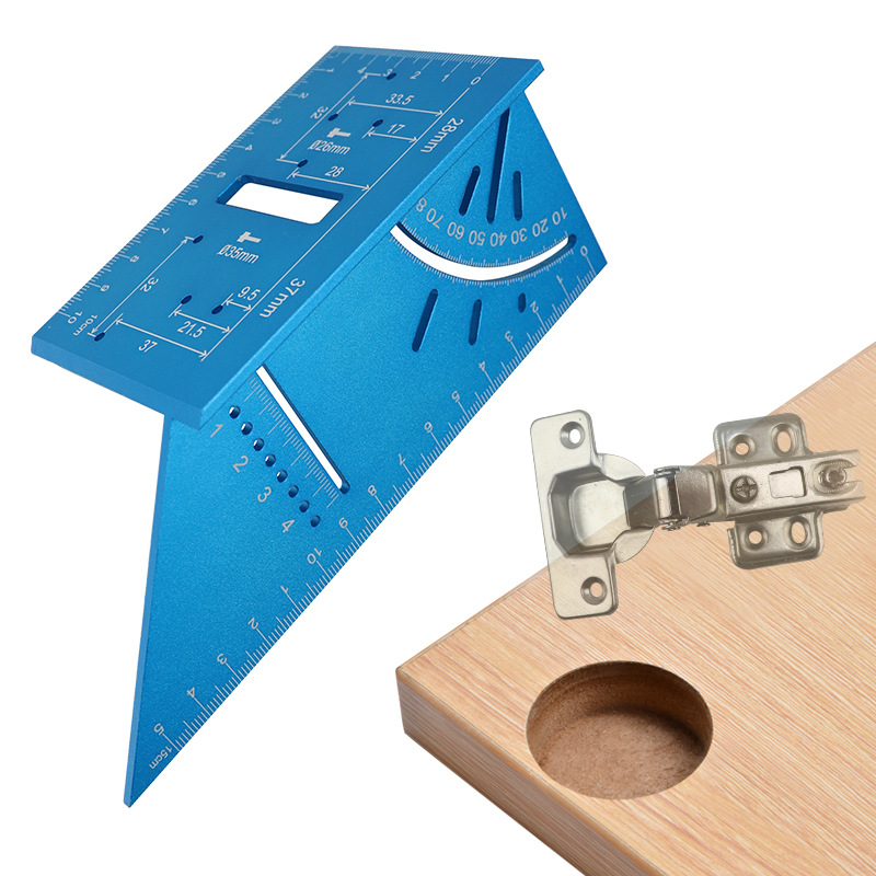 Hinge drawing line aluminum alloy positioning degree hole…