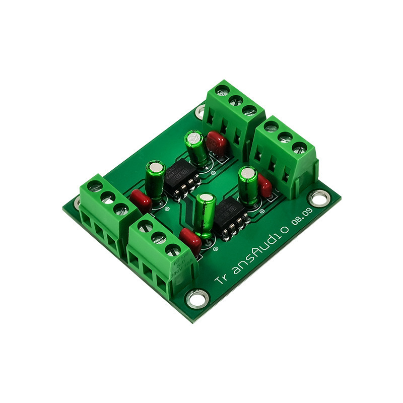 DRV134PA 双声道 单端转平衡 成品板