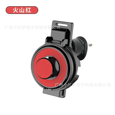 Car Air Conditioner Air Outlet | Car cup holder/beverage holder - leather-model-spiral-hook-red-foldable-and-hookablecan-hold-mobile-phone
