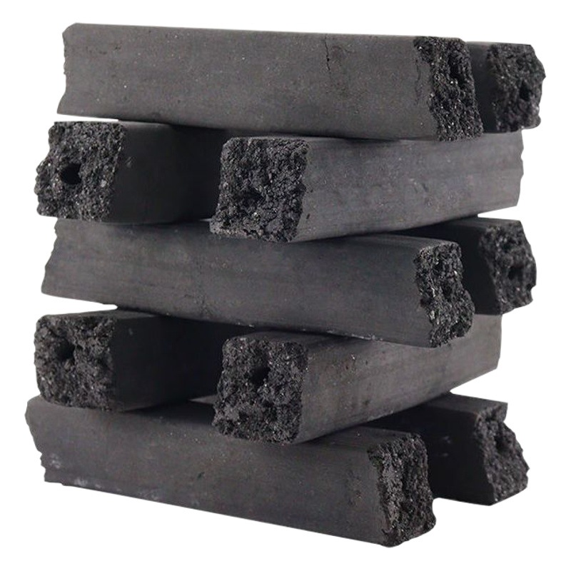 Barbecue carbon household smoke-free Environmental Protection high temperature flammable burn-resistant charcoal barbecue shop wholesale machine-made carbon fruit charcoal bamboo charcoal