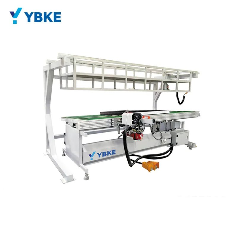 门窗制造机铝型材装配线工作台具有升降和倾斜功能的铝门窗组装台