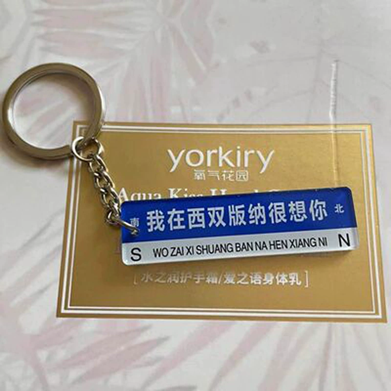 Ключница, кулон, акриловая сетка для волос, оптовая продажа, интернет-знаменитость, сделано на заказ