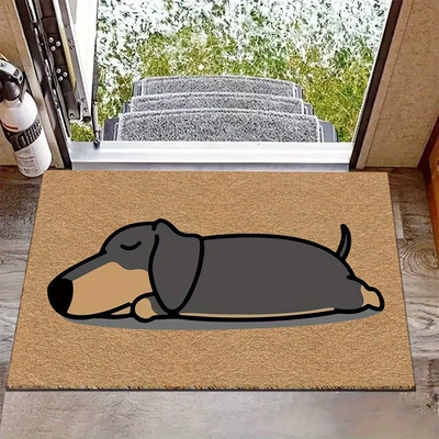and Outdoor Areas, Thick and Durable, Avtomobil döşəmə paspasları - zx-cartoon-style-c-04-4060silk-circle