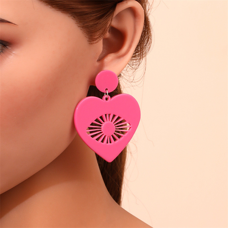 Fashion Cross Arylic Polishing Women's Ear Studs 1 Pair display picture 90