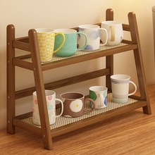 茶杯架架子茶具壶放收纳置物架中式桌面博古架茶壶展示摆放小tω