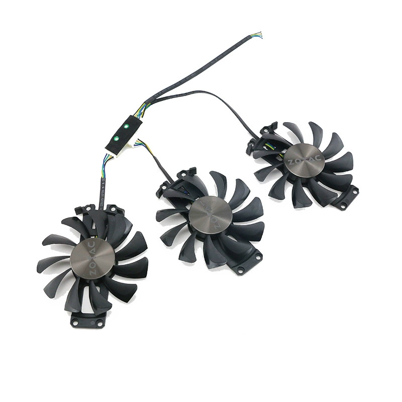 Подходит для ZOTAC/Sauda вентилятор системы охлаждения видеокарты GeForce GTX 970 4GB GA81S2U