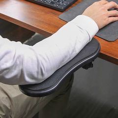 パソコンのハンドブラケットのマウスパッドの腕のサポートの腕のマットの回転できる腕のサポートの腕の肘の延長肘のサポート