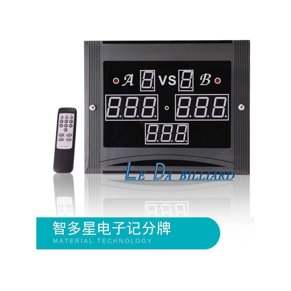 Billiards electronic scoreboard, Weiyang dual-purpose scorer, Zhiduoxing electronic scoreboard, copper strip scoreboard, remote control