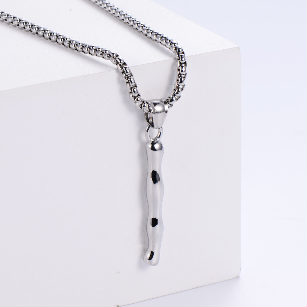 Letter Pattern Polished Finish 1 Piece Stainless Steel Letter Polished Pendant