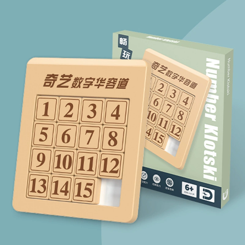Цифровая беседа Fifteen игра, головоломка, магнитная настольная игра для студентов для обучения математике, Хуарун
