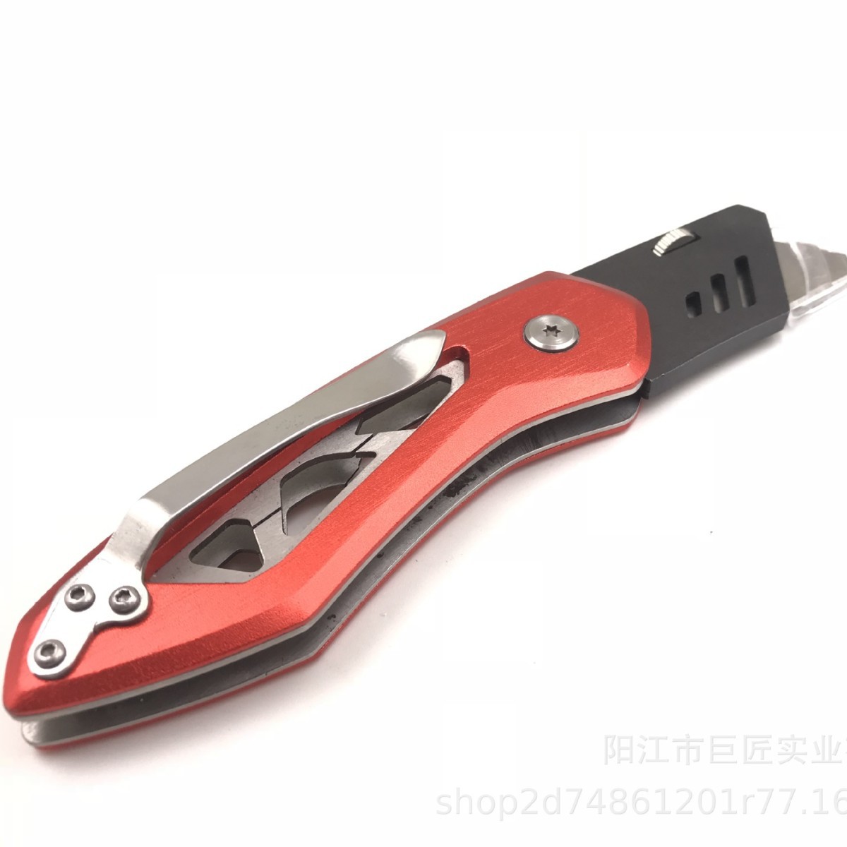 大量现货GW-457裁纸刀工具刀介纸刀介刀折叠刀折刀户外刀SK5刀片